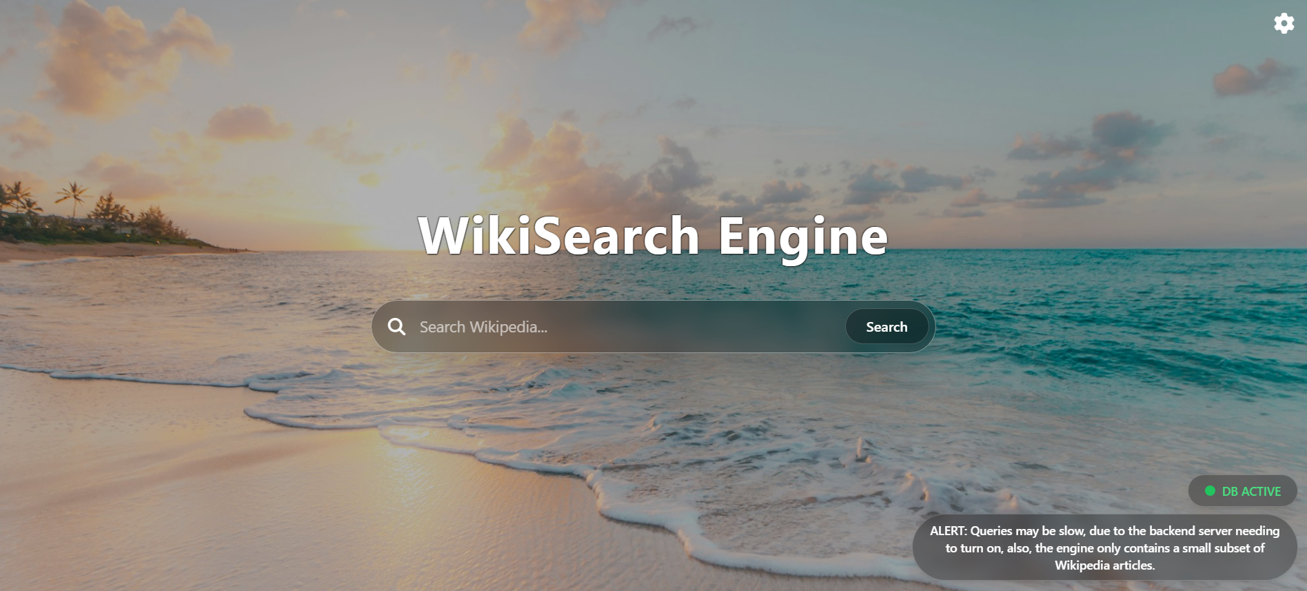 Semantic Search Engine project screenshot